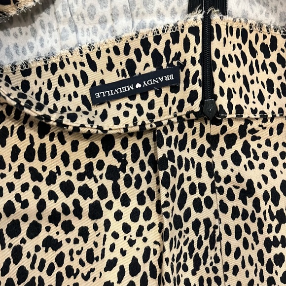 Brandy Melville bodycon cheetah skirt - Picture 3 of 3